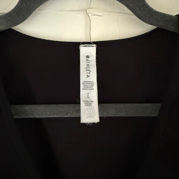 Athleta | Size Small | Aurora Seamless Ribbed Tank – Black - Picture 5 of 8
